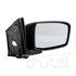 4760141 by TYC - Right Door Mirror - Heated, Power, Paint to Match, Plastic Housing