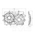 621800 by TYC - Cooling Fan Assy
