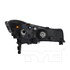 20-9072-01-9 by TYC - CAPA Certified Headlight Assembly