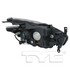 20-9662-00-9 by TYC - CAPA Certified Headlight Assembly
