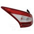 11-6582-00-9 by TYC -  CAPA Certified Tail Light Assembly