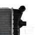 13865 by TYC - Engine Coolant Radiator - for 2019 Volkswagen Golf