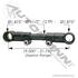 Automann TR058 Axle Torque Rod Axle Torque Rod, Adjustable, 19.5" to 21.0" C-to-C, Fits Reyco/Hutch 24507 Systems