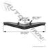 Automann M80087 Suspension Equalizer Beam Suspension Equalizer Beam, Chalmers Suspension, Heavy Duty, Fits Multiple Models