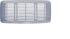 HDG010006 by FREIGHTLINER - This is a grille for a 1993 - 2007 Freightliner FL50, FL70, FL112, bugscreen and mount kit included, painted silver.