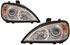 HDL00040 by FREIGHTLINER - Headlight Set - Chrome, For 1996-2015 Freightliner Columbia