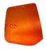 HDL00017 by VOLVO - Side Marker Light Lens - 1988 - 1997 Volvo WIA ES, WCA Aero, WIA INT Aero, Yellow Lens