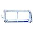 HDL00009 by FREIGHTLINER - Headlight Bezel - Right Hand, For 1990 -2007 Freightliner FLD Integral Sleeper