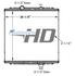 HDC010173PA by PETERBILT - Engine Oil Cooler - Plastic, Aluminum