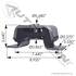 M17528 by AUTOMANN - Engine Motor Mount - Rear, For Mack CH, CL, CX, CV, RB, RD