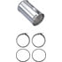 CH1110-C by SKYLINE EMISSIONS - Diesel Particulate Filter (DPF) Kit, with (2) Gaskets, with (2) Clamps, EPA07, for Caterpillar C7