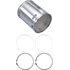 DQ1202-C by SKYLINE EMISSIONS - Diesel Particulate Filter (DPF) Kit, w/ (2) Gaskets, w/ (2) Clamps, EPA10 /EPA13, Series DD13/DD15