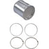 MN1004-C by SKYLINE EMISSIONS - Diesel Particulate Filter (DPF) Kit, with (2) Gaskets, with (2) Clamps, EPA07, for Cummins ISM