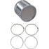 MN1003-C by SKYLINE EMISSIONS - Diesel Particulate Filter (DPF) Kit, with (2) Gaskets, with (2) Clamps, EPA07, for Cummins ISM