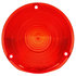 9016 by PACCAR - Pedestal Light Lens - Signal-Stat, Red, Round, Acrylic, 3-Screw Mount