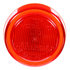 10050R by PACCAR - Marker Light - 10 Series, Red, Round, LED, Black Polycarbonate Grommet Mount, Fit N' Forget, PL-10, 12V