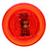 10050R by PACCAR - Marker Light - 10 Series, Red, Round, LED, Black Polycarbonate Grommet Mount, Fit N' Forget, PL-10, 12V