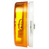 10208Y by PACCAR - Marker Light - Super 10, Yellow, Round, Incandescent, 12V, Polycarbonate, Reflectorized