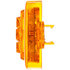 10385Y by PACCAR - Marker Light - 10 Series, Yellow, Round, Low Profile, LED, 8 Diodes, Grommet Mount, Fit N' Forget, 12V