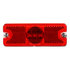 18050R by PACCAR - Marker Light - 18 Series, Red, Rectangular, LED, 3 Diodes, 2-Screw Mount, Reflectorized, Diamond Shell