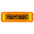 19350Y by PACCAR - Marker Light - 19 Series, Yellow, Rectangular, LED, 4 Diodes, Bracket Mount, Fit N' Forget, 12V