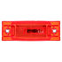 21051R by PACCAR - Marker Light - 21 Series, Red, Rectangular, LED, Reflectorized, 2-Screw Mount, Fit N' Forget, 12V