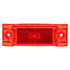 21051R by PACCAR - Marker Light - 21 Series, Red, Rectangular, LED, Reflectorized, 2-Screw Mount, Fit N' Forget, 12V