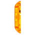 21201Y by PACCAR - Marker Light - Super 21, Yellow, Rectangular, Incandescent, 1 Bulb, Reflectorized, 2-Screw Mount, Diamond Shell