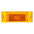 21051Y by PACCAR - Marker Light - 21 Series, Yellow, Rectangular, LED, 12V, Polycarbonate, Fit N' Forget