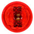 30250R by PACCAR - Marker Light - 30 Series, Red, Round, LED, 2 Diodes, Grommet Mount, Fit N' Forget, 12V