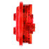 30285R by PACCAR - Marker Light - 30 Series, Red, Round, Low Profile, LED, 6 Diodes, Grommet Mount, PL-10, 12V