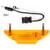 35001Y by PACCAR - Marker Light - 35 Series, Yellow, Rectangular, LED, 2 Diodes, 2-Screw Mount, Fit N' Forget