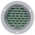 44045C by PACCAR - Back Up Light - Super 44, Clear, Round, LED, 27 Diodes, Gray Flange Mount, Fit N' Forget, Female PL-2, 12V