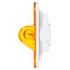 60215Y by PACCAR - Side Turn Signal Light - 60 Series, Yellow, Oval, Incandescent, 1 Bulb, Horizontal Mount, PL-3, 12V