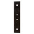 60720 by PACCAR - Marker Light Mounting Bracket - Black, Steel, 2-Screw Bracket Mount, For use in Oval Shape 60 Series Lights