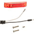 35001R by PACCAR - Marker Light - 35 Series, Red, Rectangular, LED, 1 Diode, 3/4" Wide, Fit N' Forget