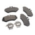 Haldex MQD928HDC Disc Brake Pad Set High Duty Cycle Friction Hydraulic Brake Pad Kit - FMSI D928