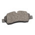 MQD1775HDC by HALDEX - High Duty Cycle Friction Hydraulic Brake Pad Kit - FMSI D1775