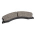 MQD1565HDC by HALDEX - High Duty Cycle Friction Hydraulic Brake Pad Kit - FMSI D1565