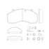 MPBD1441XT by HALDEX - Disc Brake Pad Repair Kit - Select XT, For Haldex DB22 Calipers, FMSI D1441