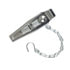 11401 by HALDEX - Midland Gladhand Coupler - Zinc and Yellow Dichromate, With Chain, With Vent Hole