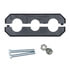 Haldex 11542 Air Brake Compressor Inlet Hose Clamp Air Brake Compressor Inlet Hose Clamp - 3-Hole, 3/8 in. Inside Diameter