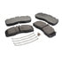 Haldex MPBD1708XT Disc Brake Pad Hardware Kit Disc Brake Pad Repair Kit - Select XT, For Meritor ELSA 225-3 Calipers, FMSI