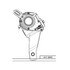 30050001 by HALDEX - Automatic Brake Adjuster (ABA) - Rear Brake, 6.5 in. Arm Length, 1.5 in. (Spline Diameter), 28 (Spline Quantity)