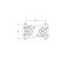 KN20611 by HALDEX - Manifold Dash Valve - EGC One Piece Housing, with 2 Spools, 1/2" Ports