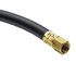 M5FF8616 by HALDEX - Midland Air Line Assembly - Tractor-Trailer Connection, 1/2 in. Hose I.D., 16 in. Length, 45° Flared Ends