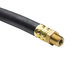 M5LS8658 by HALDEX - Midland Air Line Assembly - Tractor-Trailer Connection, 1/2 in. Hose I.D., 58 in. Length