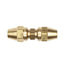 11050 by HALDEX - Air Brake Air Line Connector Fitting - For Copper Tubing, Tube Size 1/4" O.D.