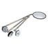 Paccar TM900 Fender Mirror Fender Mirror - Convex, Assembly, Stainless Steel, Tripod Style
