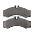 1001-1136M by MPA ELECTRICAL - Quality-Built Disc Brake Pad Set - Premium, Semi-Metallic